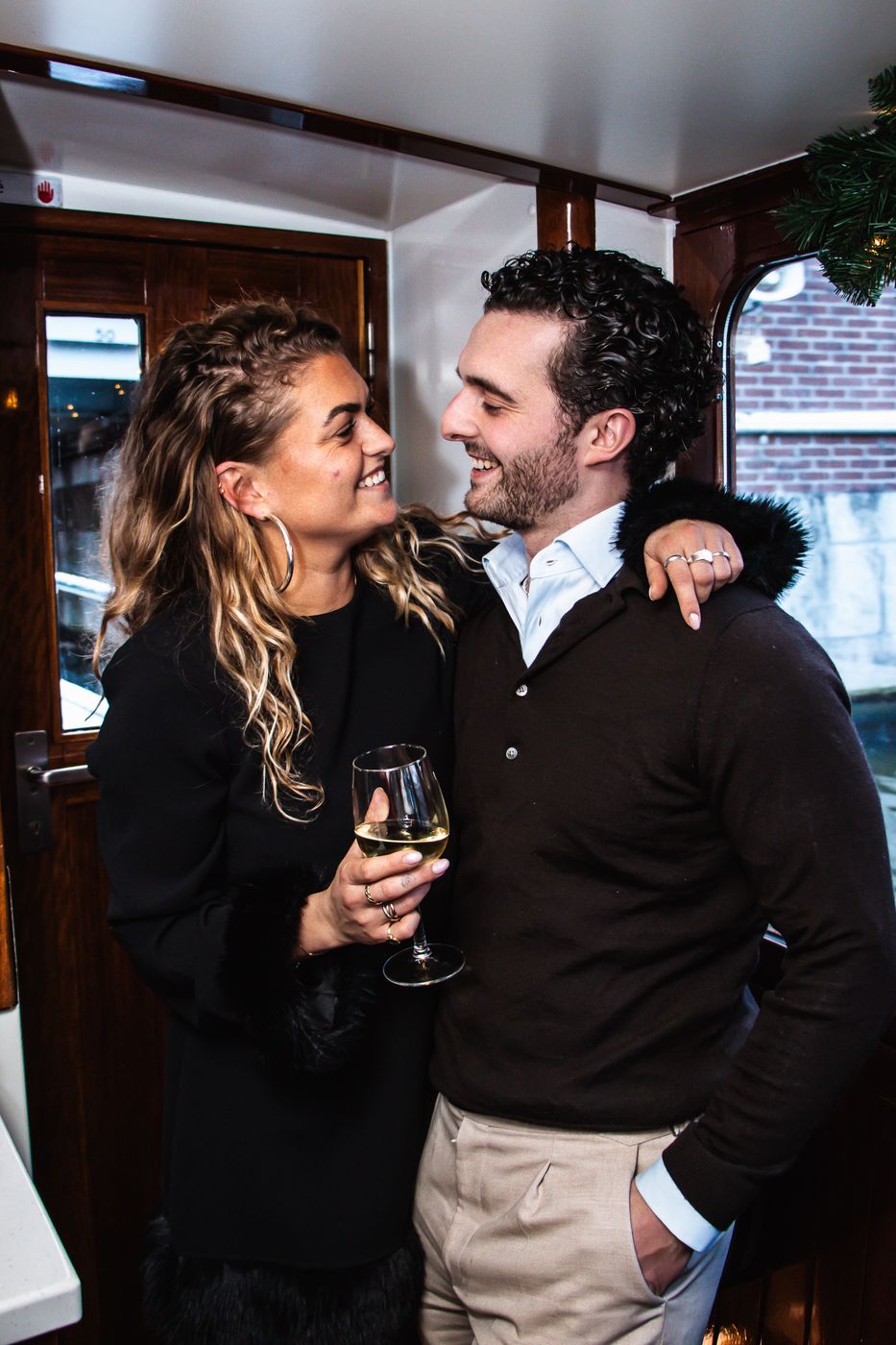 Feest op een boot